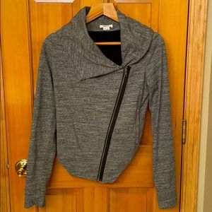 Helmut Lang Asymmetrical Zip Top